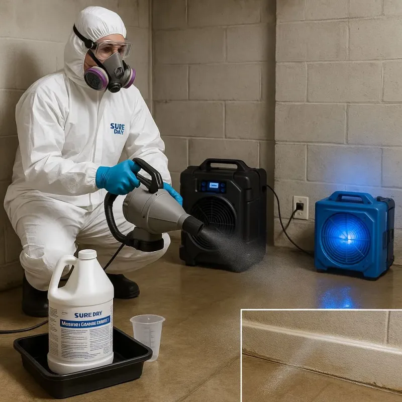Sanitization and Odor Removal process in Kirkland, IL