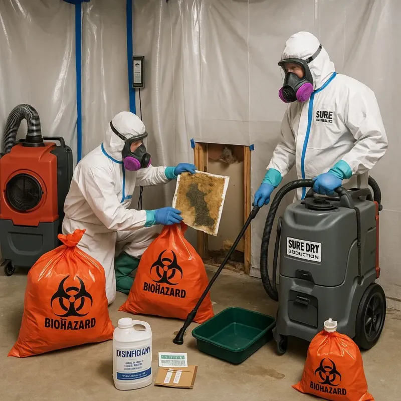 Contaminated Water Handling Protocols process in Kirkland, IL