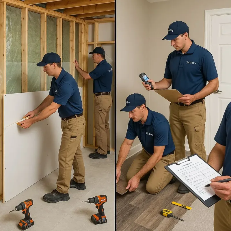 Repairs and Reconstruction process in Kirkland, IL